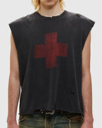 Cant Pray Sleeveless Shirt