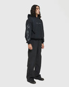 Throttle Hooded Sweatshirt in Black