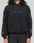 Throttle Hooded Sweatshirt in Black